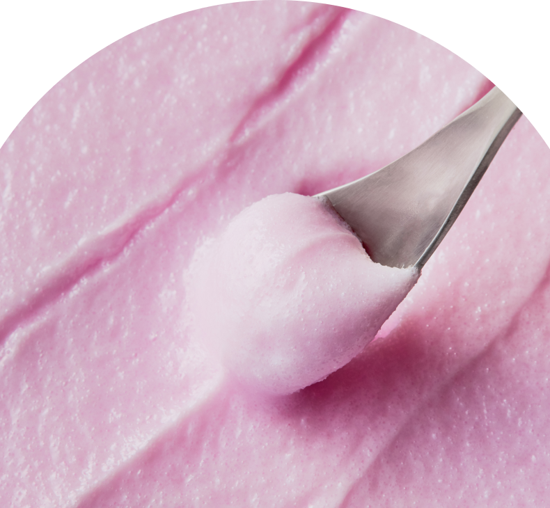 とろけるジェラート触感ソルトスクラブ