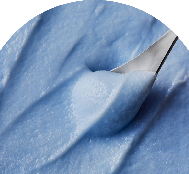 とろけるジェラート触感ソルトスクラブ